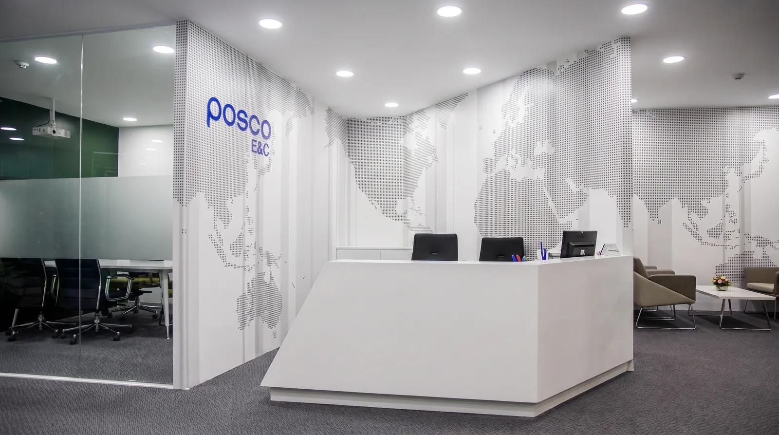 Thiết Kế & Thi Công Văn Phòng POSCO Việt Nam